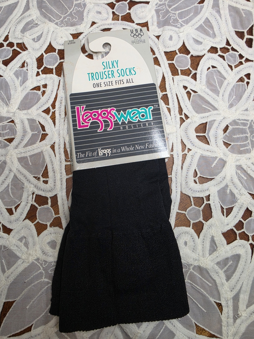 Silky Trouser Socks - Black